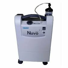 Nidek Nuvo Lite Oxygen Concentrator on rent hire sale 