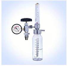 oxygen cylinder flowmeter attachment