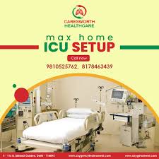 ICU setup at home in Delhi