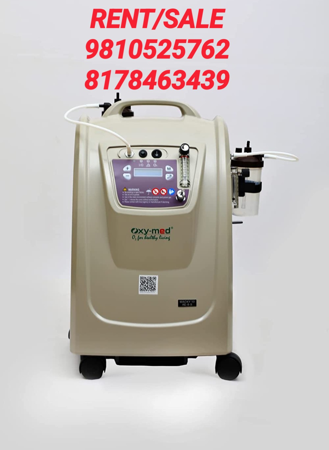 BUY RENT SALE  Oxymed 10 LPM Oxygen Concentrator 8178463439