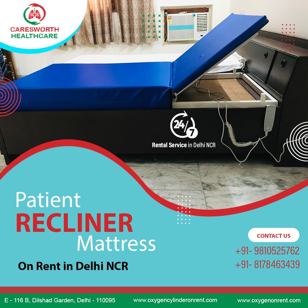 REMOTE RECLINER BED ON RENT NEAR ME OXYGEN CYLINDER ON RENT 9810525762
