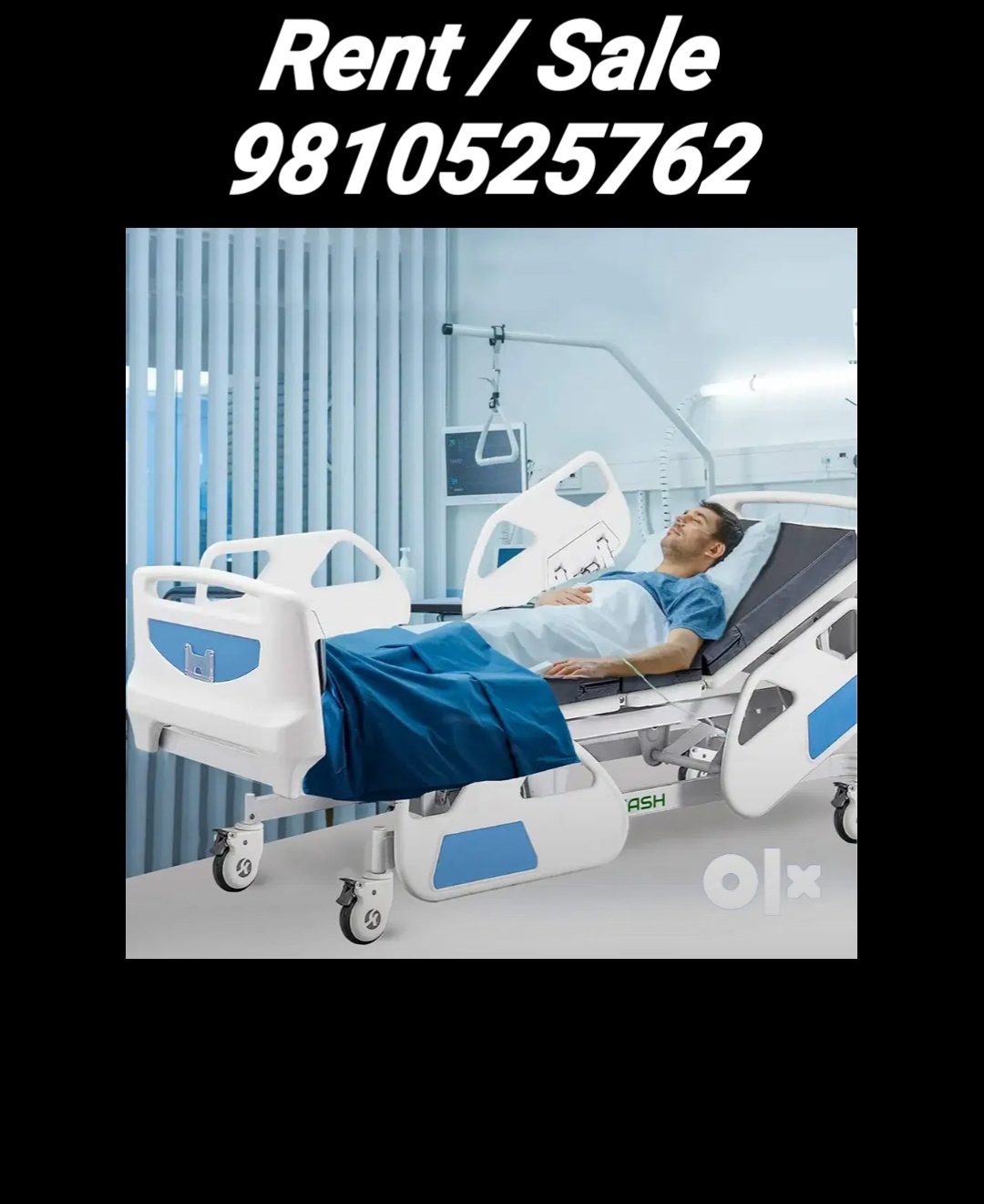 on call 24*7 hospital bed on rent delhi ncr 9810525762