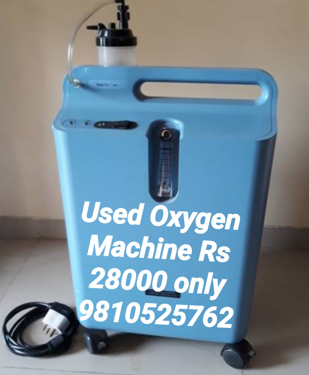 on call oxygen machine on rent 9810525762