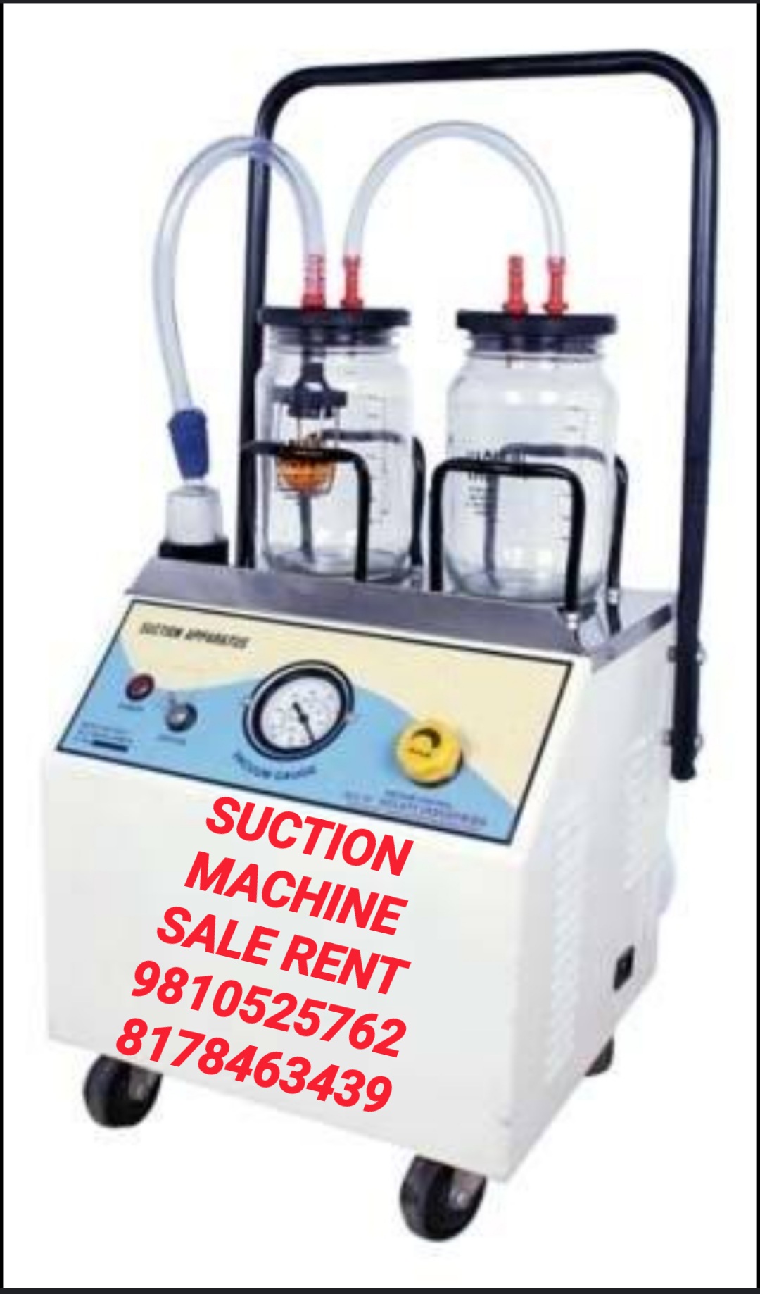 SUCTION MACHINE FOR RENT OR SALE 9810525762