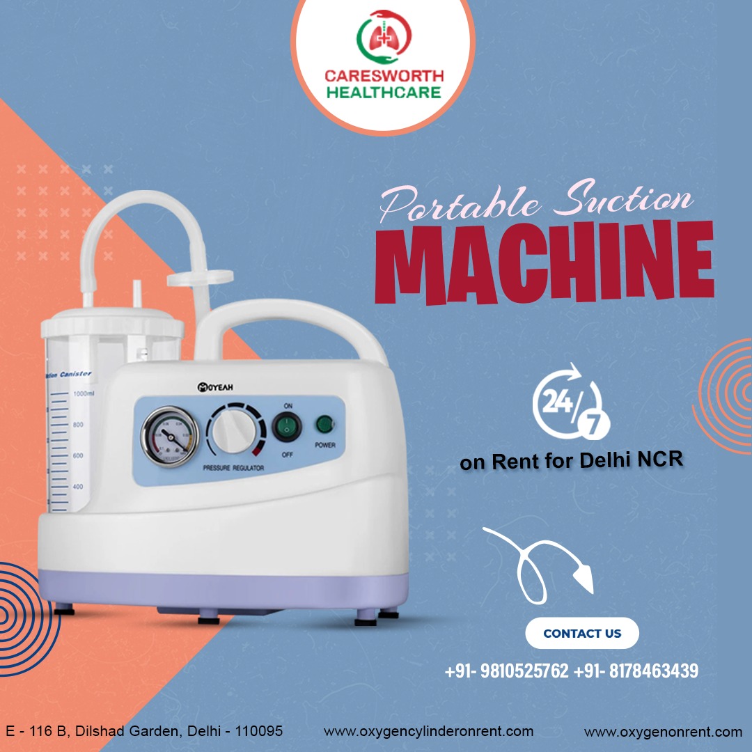 Suction Machine For Rent In Noida 9810525762