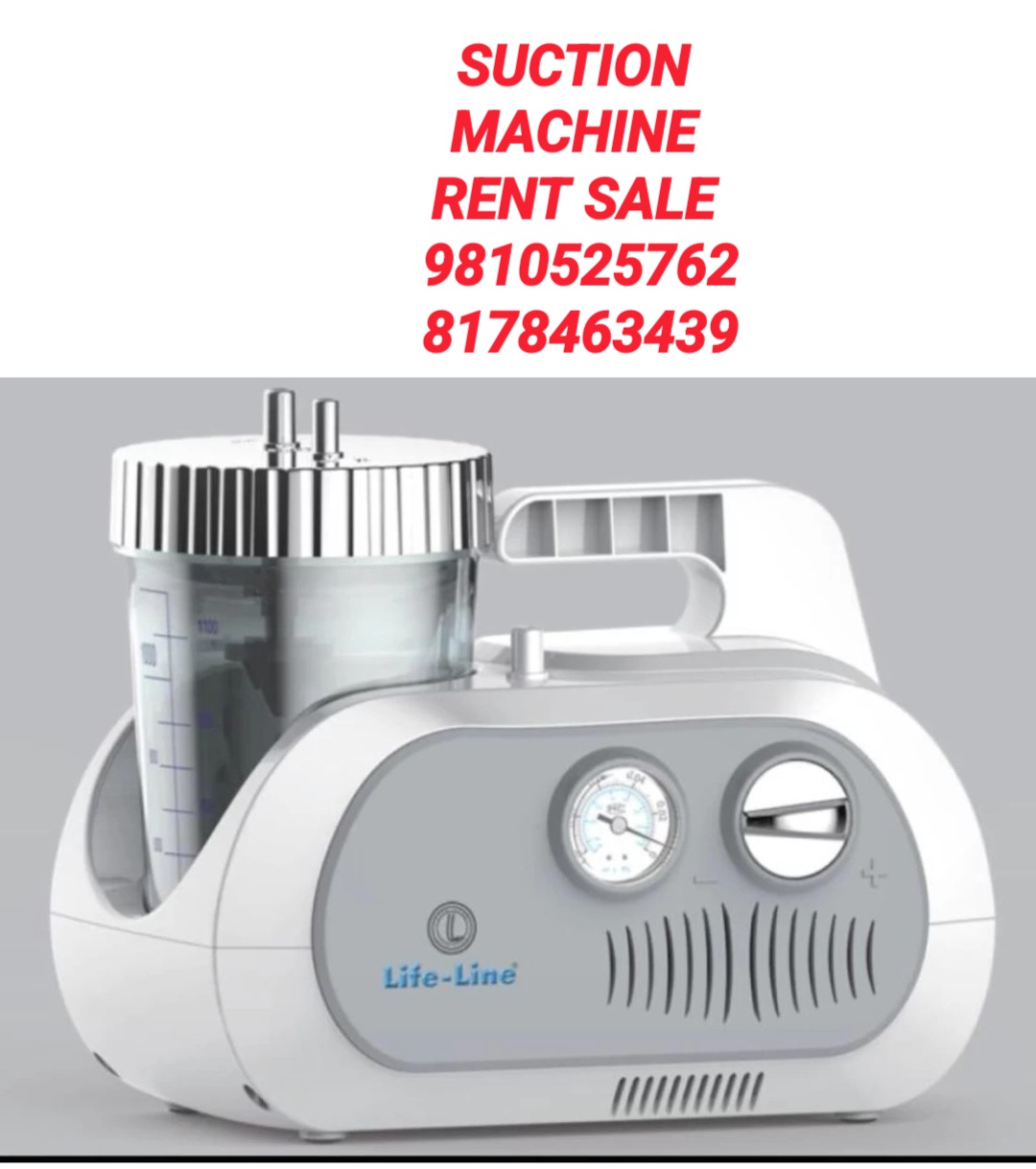 Suction Machine For Rent In Dilshad Garden 9810525762