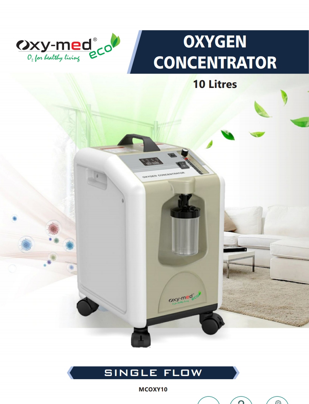 10 Liter Oxygen Concentrator Hire in Ghaziabad 9810525762